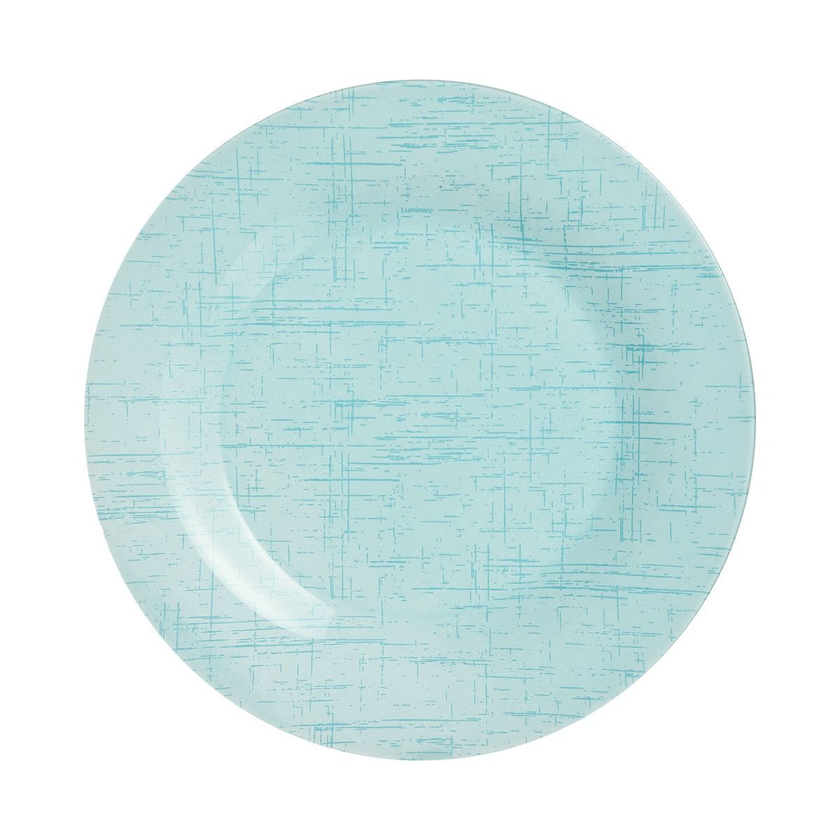 Тарелка обеденная Luminarc Poppy turquoise 25 см, цвет голубой - фото 1