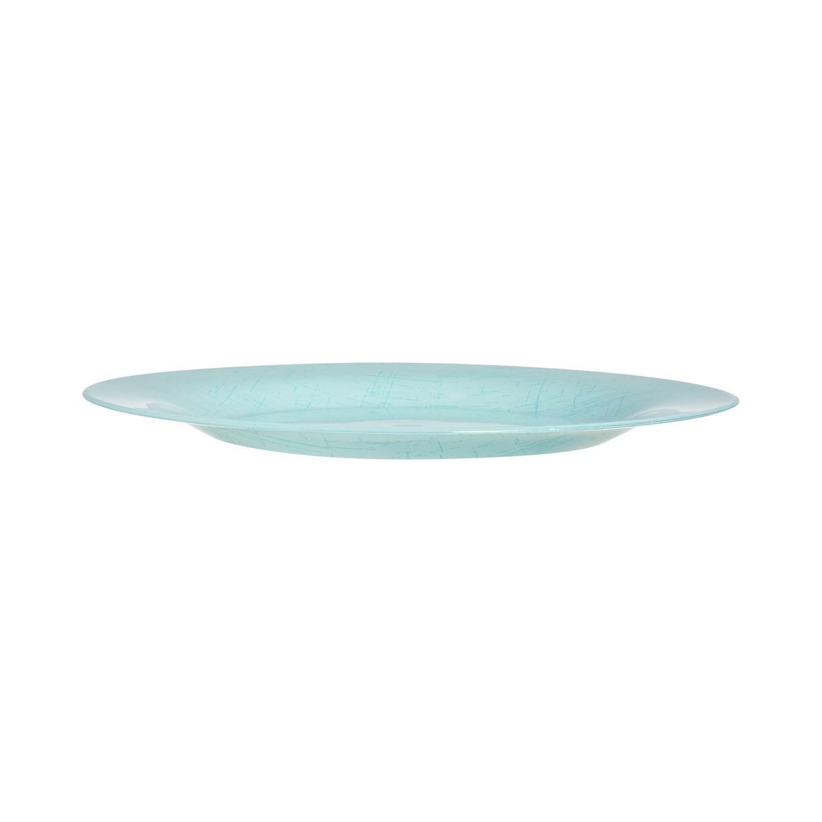 Тарелка обеденная Luminarc Poppy turquoise 25 см, цвет голубой - фото 3