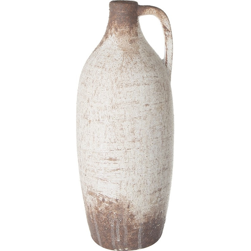 Ваза Glasar 13х13х31см ваза glasar фарфоровая с петухами 32х32х62 см