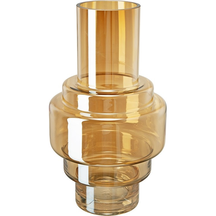 Ваза Glasar 20х20х35см ваза glasar фарфоровая с петухами 32х32х62 см