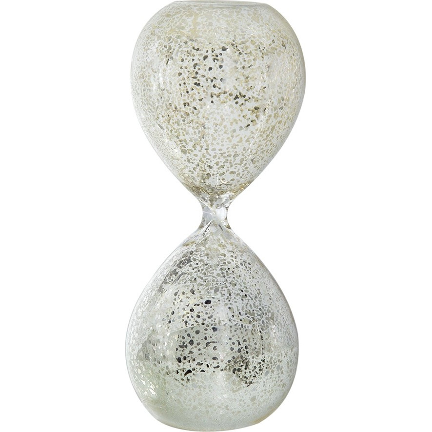 Часы Glasar песочные 30 минут 8x8x21см белые декоративные песочные часы glasar серые 8x8x20 см
