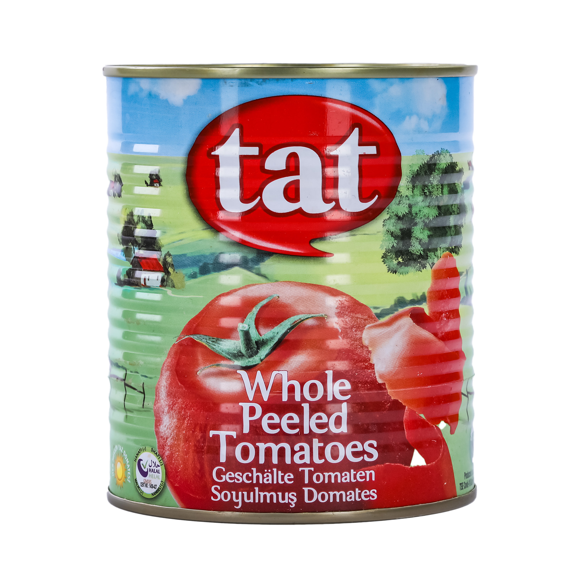 Томаты TAT очищенные 800 г томаты rodolfi резаные очищенные 400 г