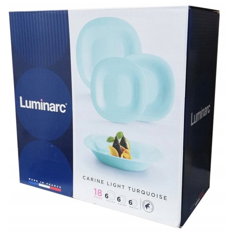 Сервиз столовый Luminarc Carine turquoise 18 предметов, цвет бирюзовый - фото 3