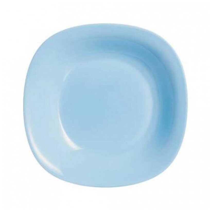 Тарелка суповая Luminarc Carine light blue 21 см, цвет голубой - фото 1