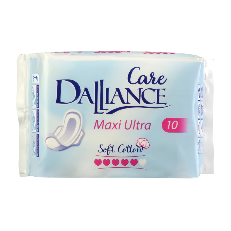цена Прокладки гигиенические Dalliance Care Maxi Ultra 10 шт