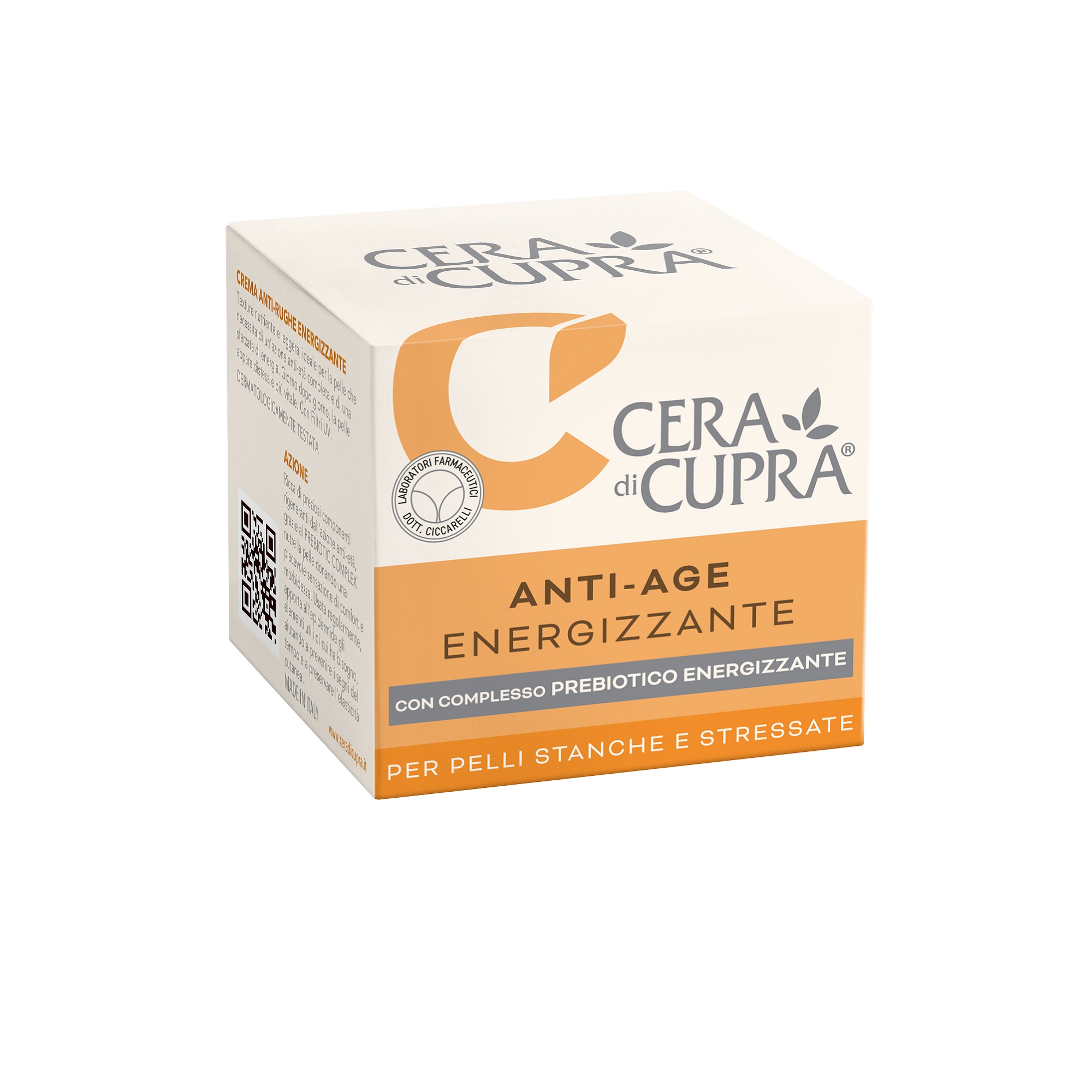 Крем для лица Cera di Cupra ANTI-AGE DAY CREAM 50 мл крем актив для лица дневной омолаживающий 50 мл