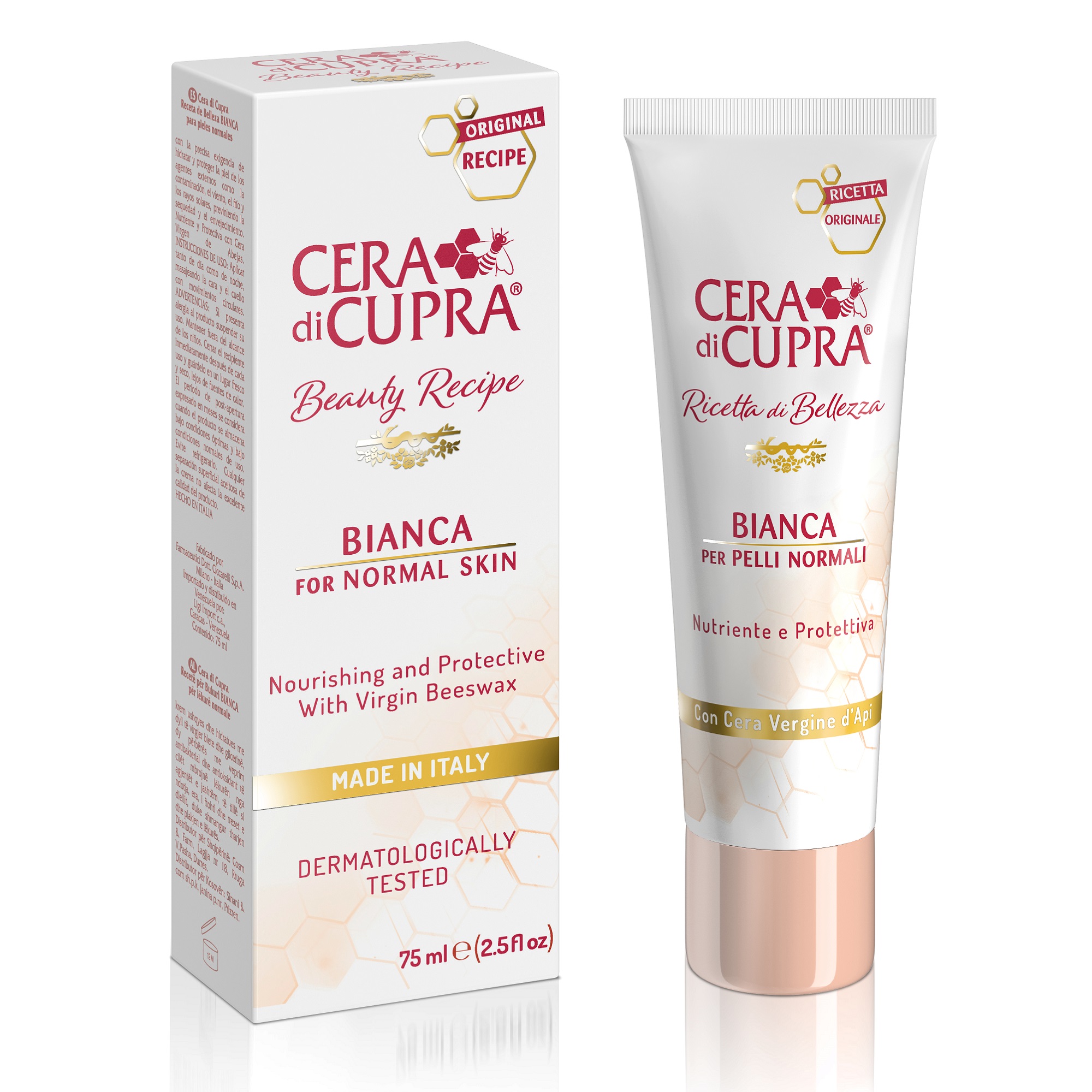 Крем для лица Cera di Cupra BIANCA ORIGINAL RECIPE 75мл крем для лица cera di cupra bianca original recipe cream 75 мл