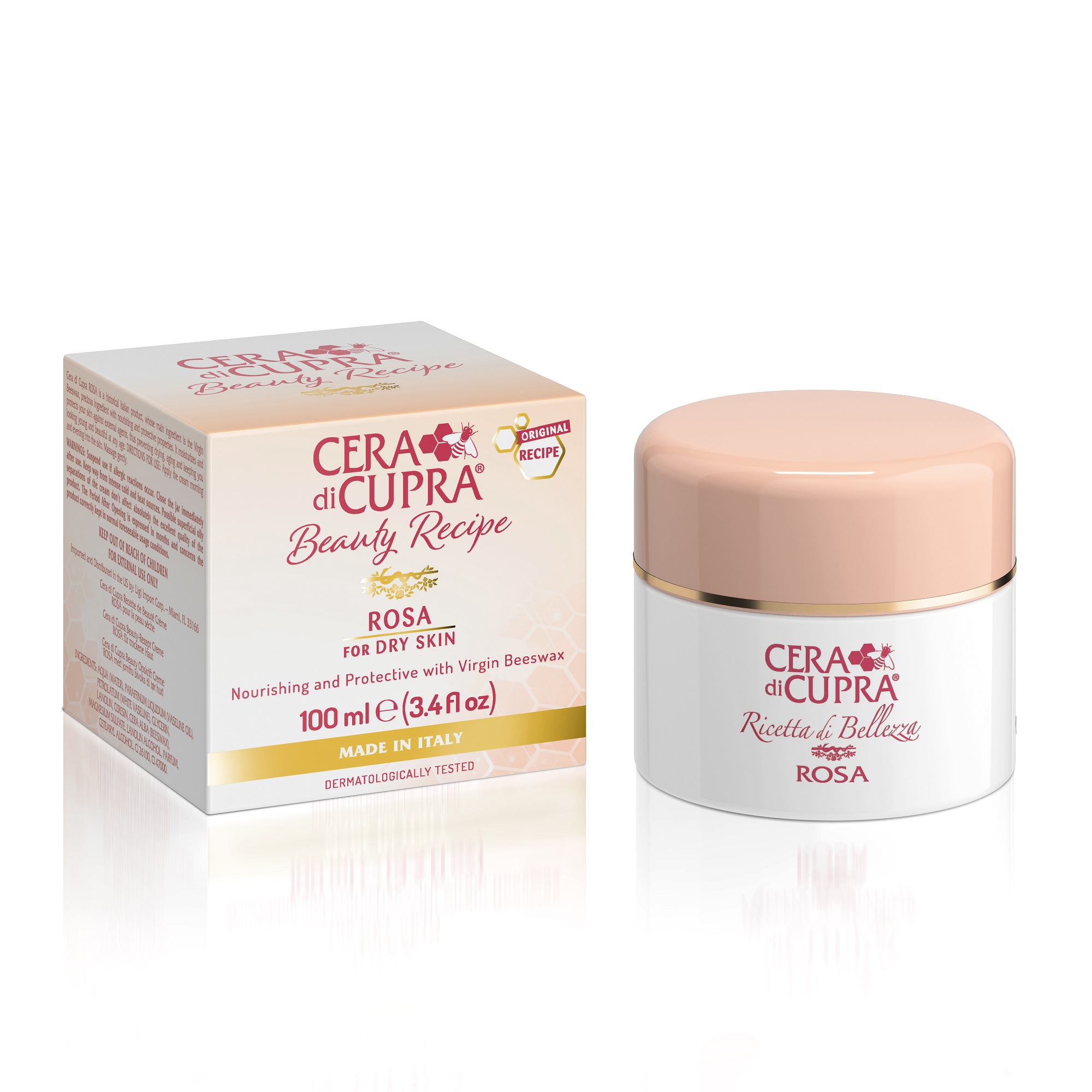 Крем для лица Cera di Cupra ROSA ORIGINAL RECIPE 100 мл крем баттер для лица для сухой и очень сухой кожи 50г