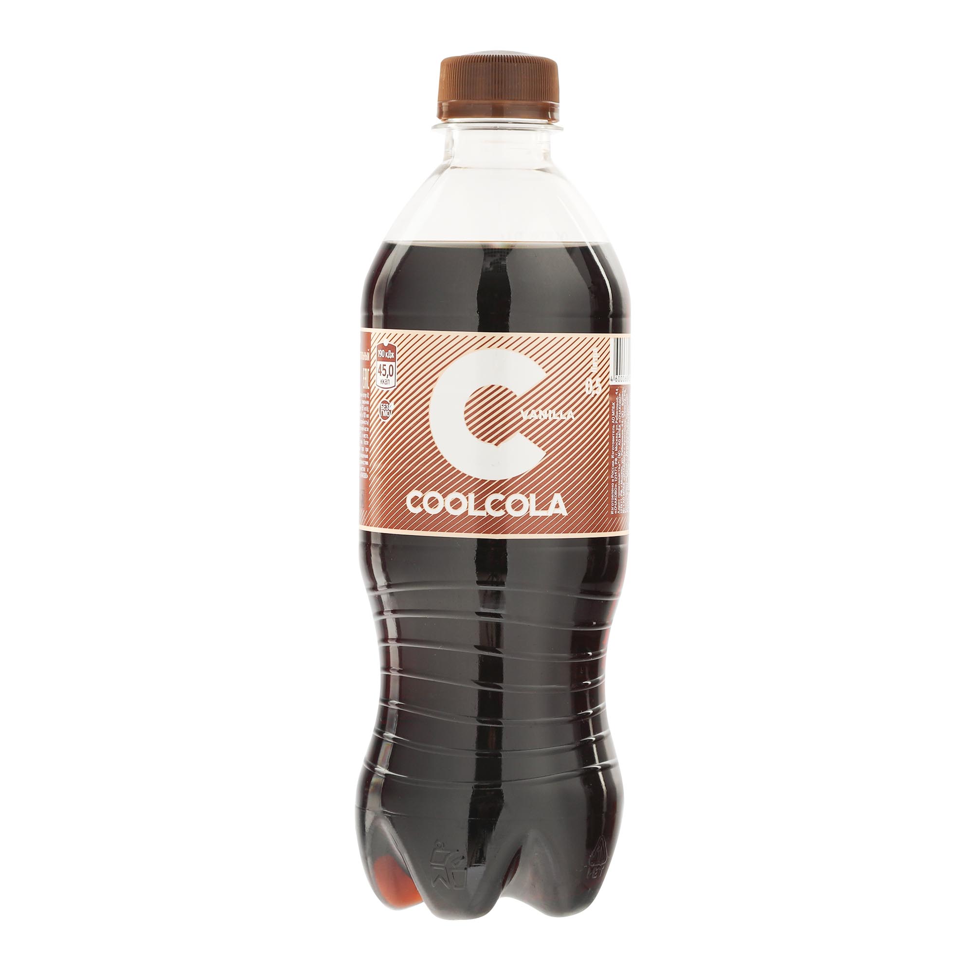 Напиток газированный Очаково Cool Cola Ваниль 0,5 л напиток газированный очаково cool cola безалкогольный сильногазированный 0 45 л