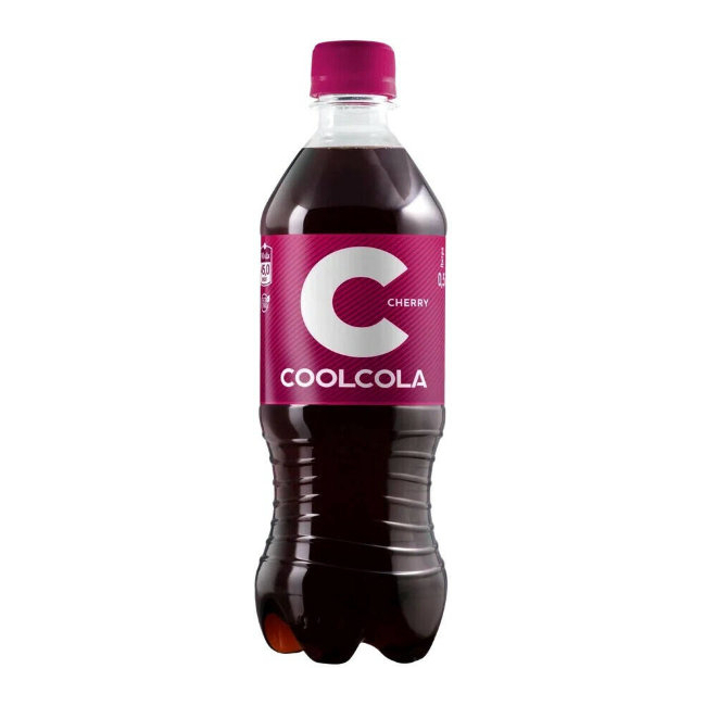 Напиток газированный Очаково Cool Cola Cherry, 0,5 л напиток газированный очаково cool cola без сахара 1 л