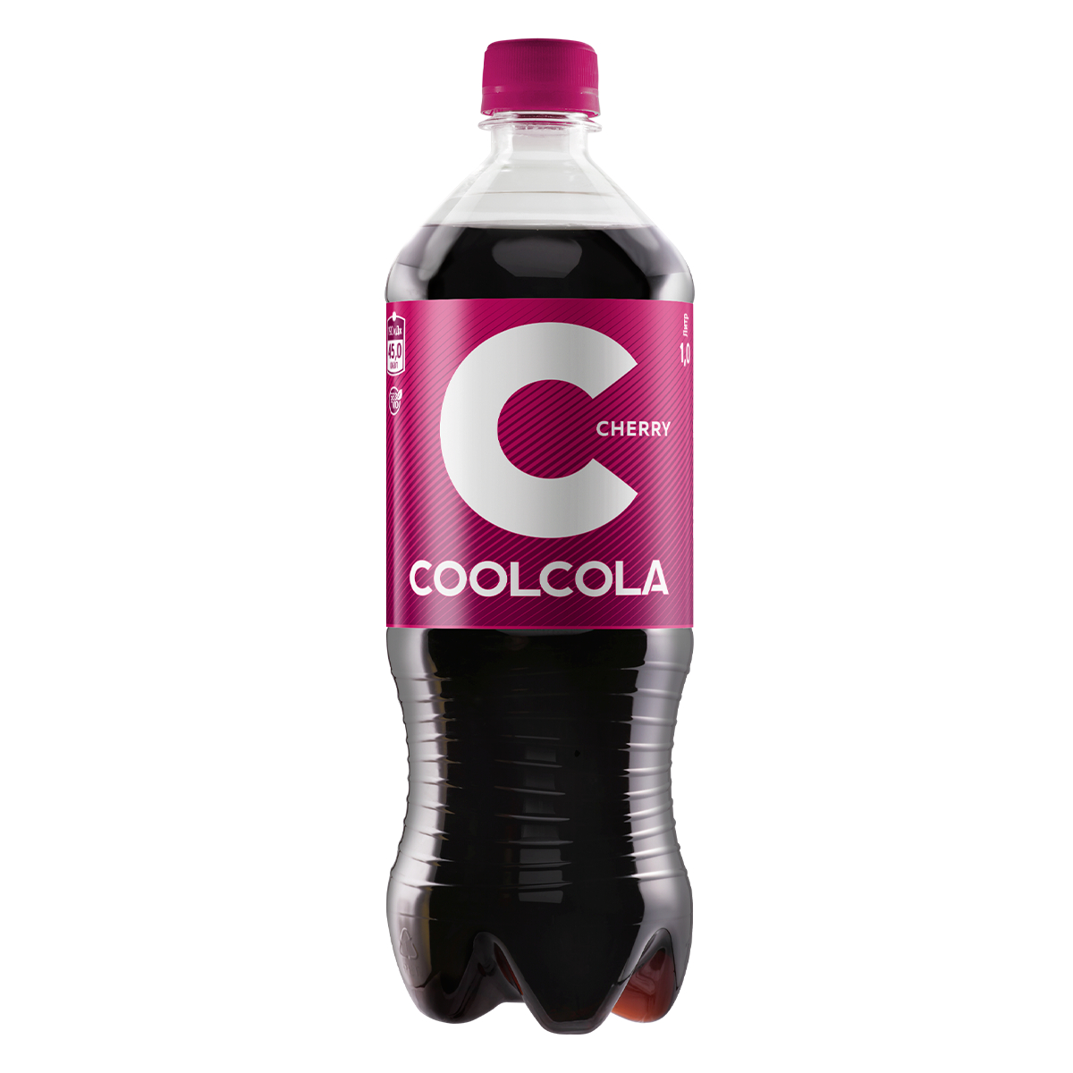 Напиток газированный Очаково Cool Cola Cherry, 1 л кул кола cool cola cherry 0 5 литра газ пэт 12 шт в уп