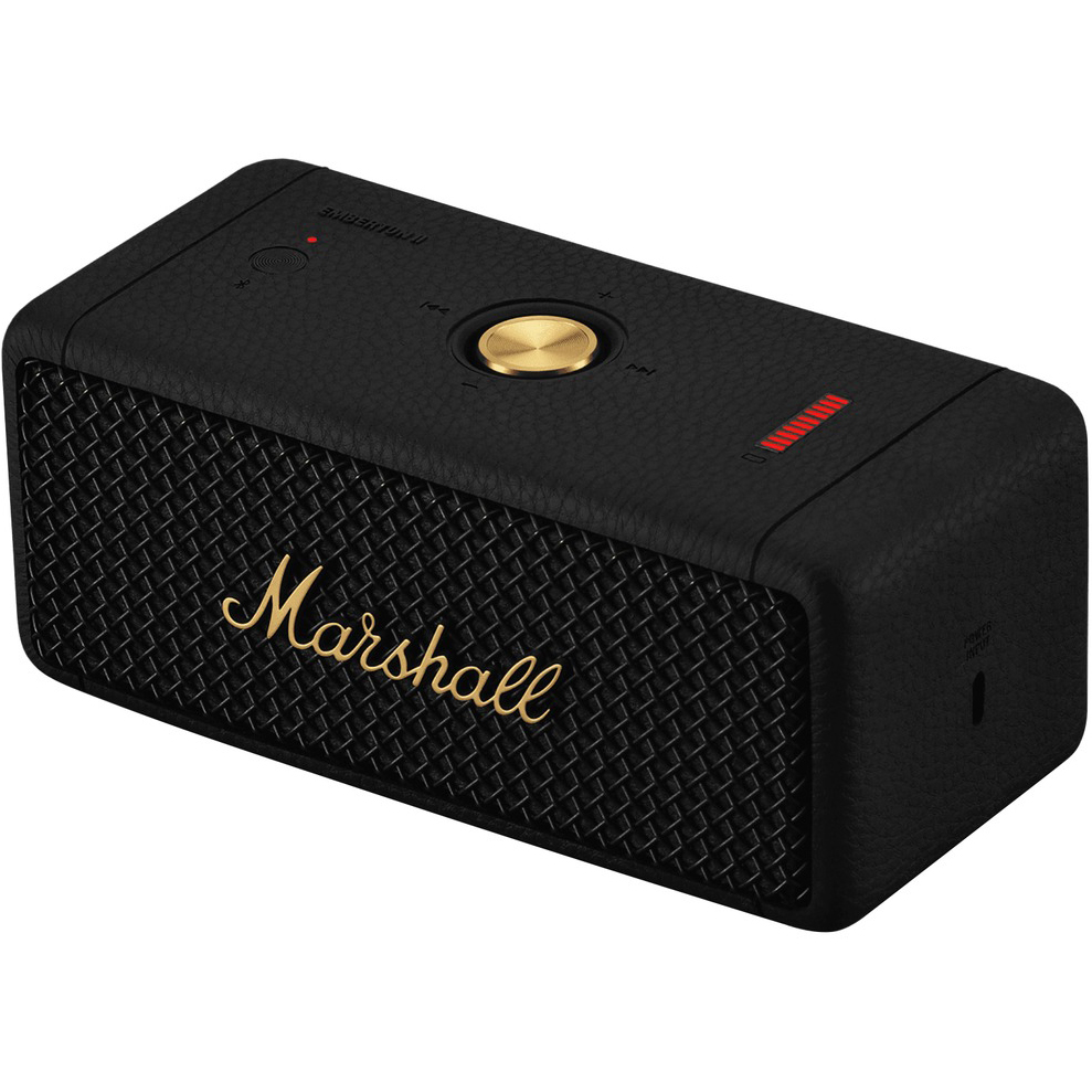 Портативная акустика Marshall Emberton II Black Brass