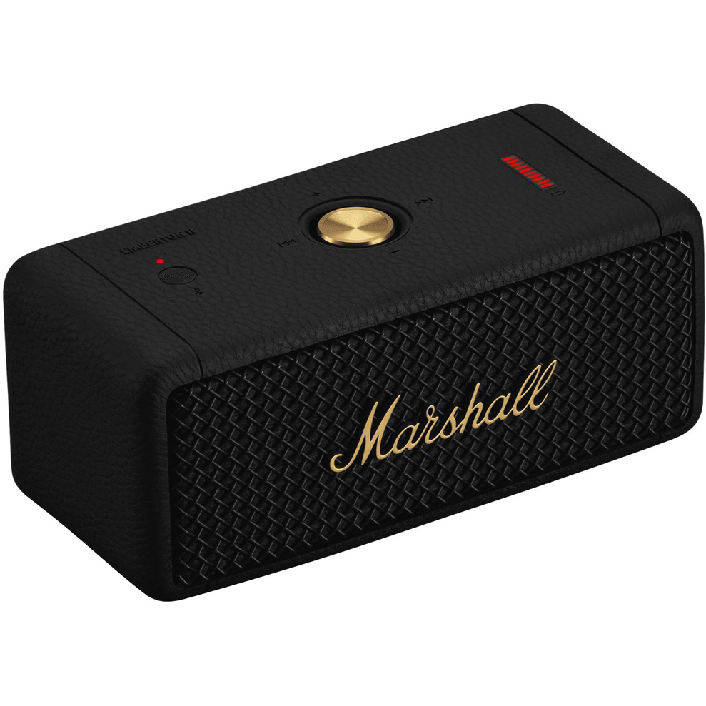 Портативная акустика Marshall Emberton II Black Brass