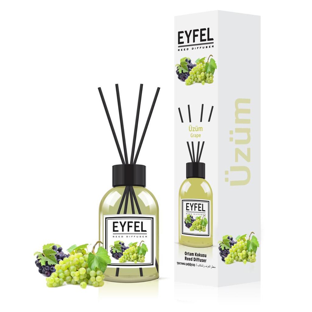 Аромадиффузор Eyfel Parfum виноград 100 мл аромадиффузор eyfel parfum морские водоросли 100 мл