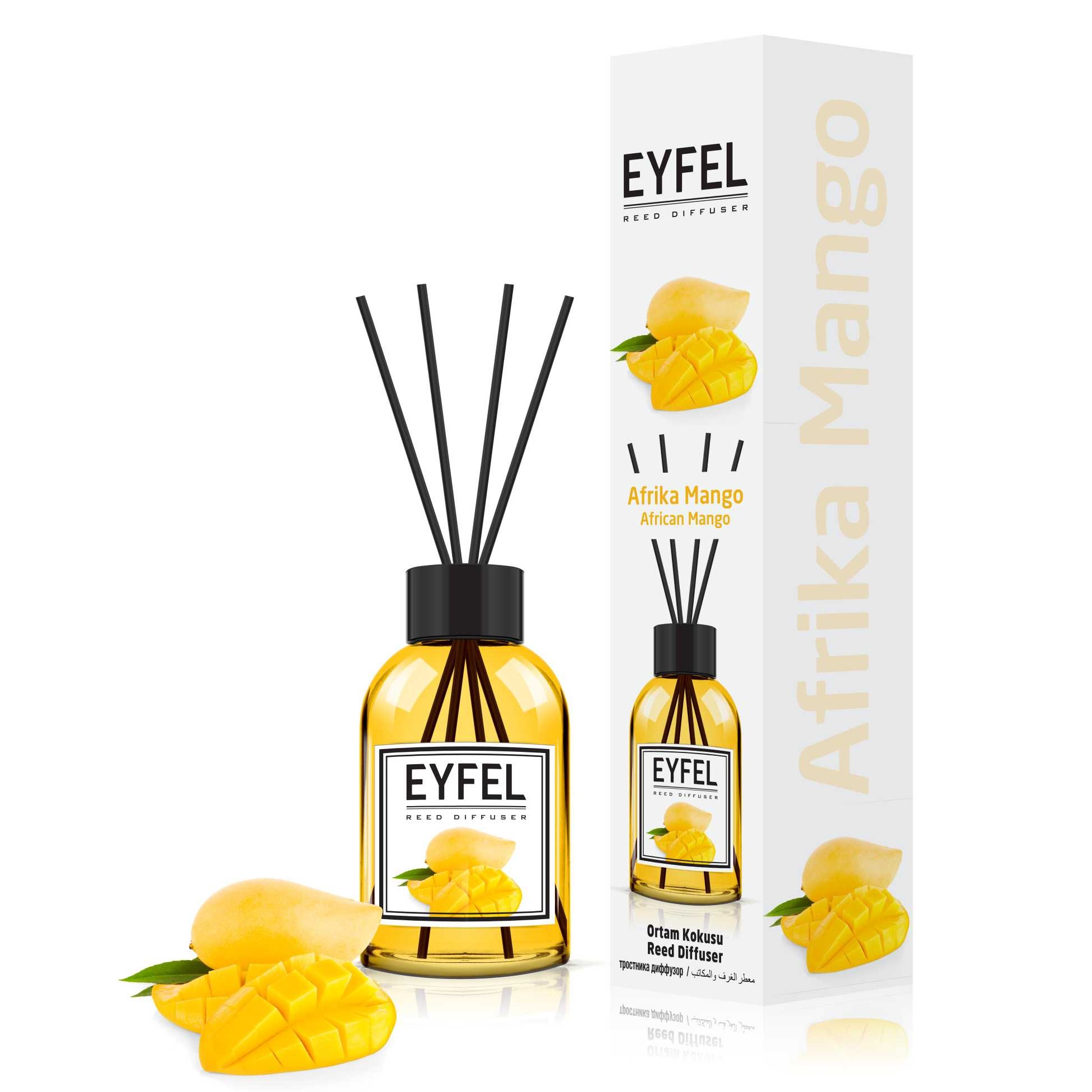 Аромадиффузор Eyfel Parfum манго 100 мл аромадиффузор eyfel parfum лаванда 100 мл