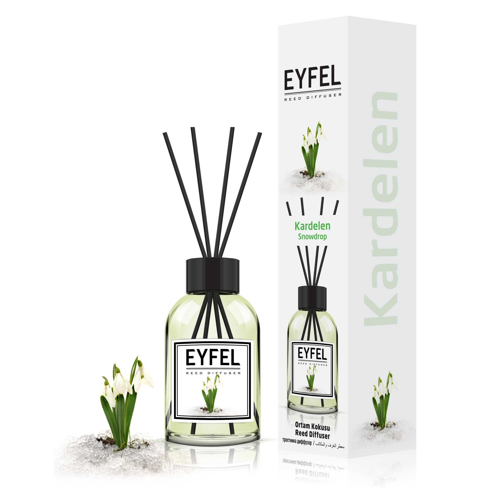 Аромадиффузор Eyfel Parfum подснежник 100 мл аромадиффузор eyfel parfum тропический лес 100 мл