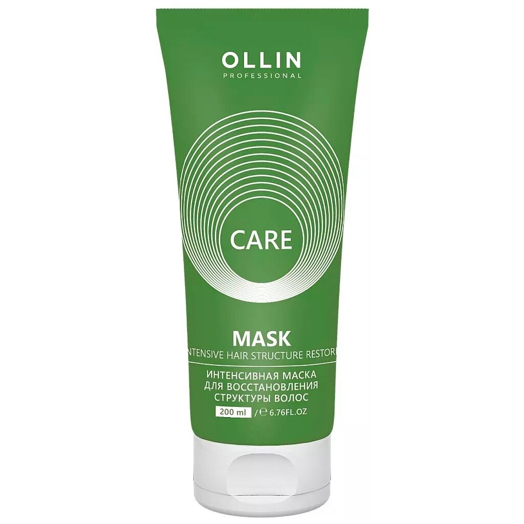 Маска Ollin Professional для восстановления структуры волос 200 мл маска объем для густоты и восстановления волос 300 мл