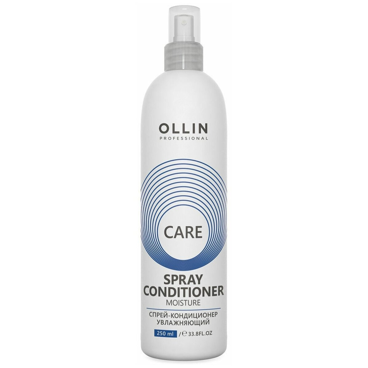 Спрей-кондиционер Ollin Professional увлажняющий 250 мл спрей кондиционер д волос натуральное ламинирование несмываемый 95мл