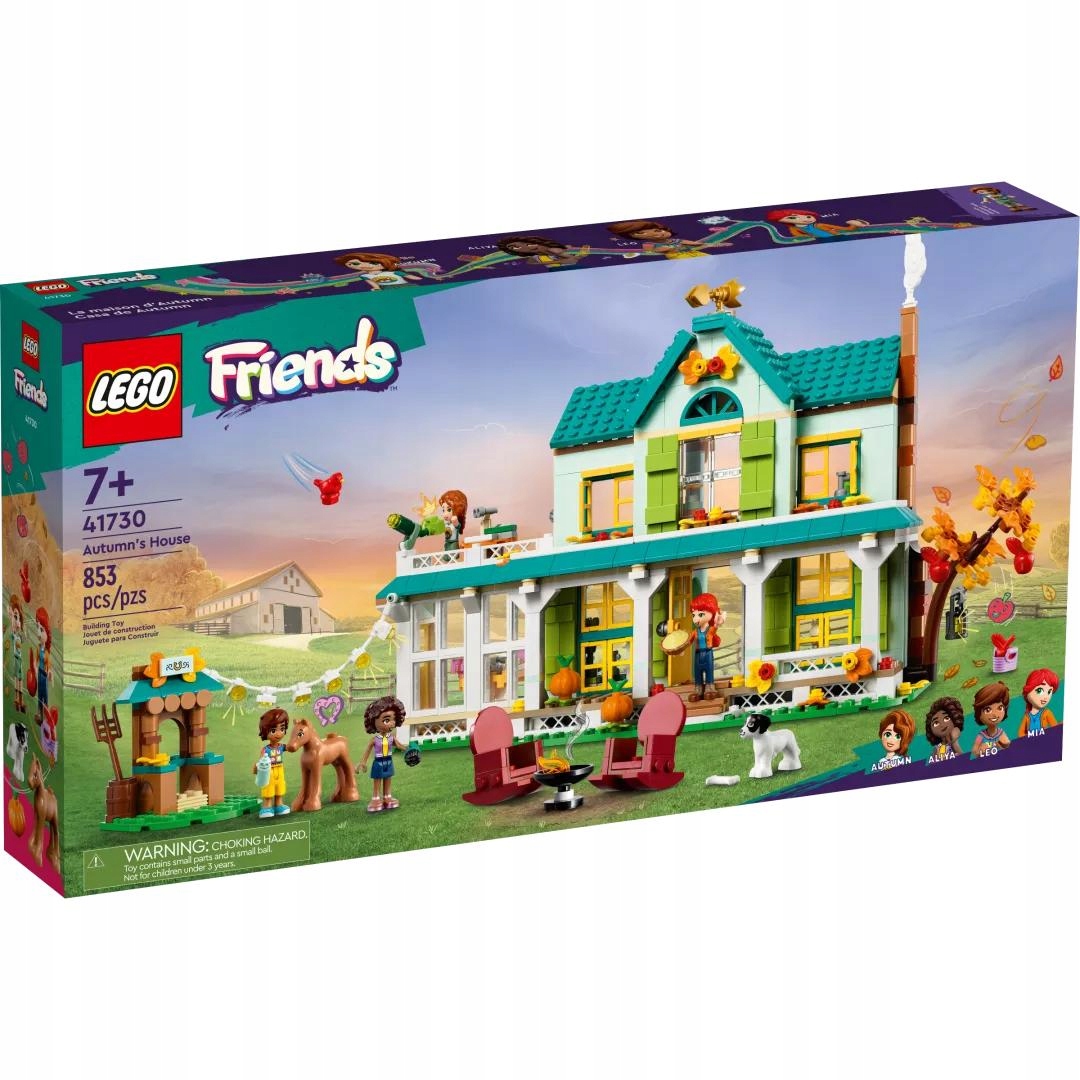 Конструктор Lego Friends Осенний дом конструктор lego friends дом пейсли