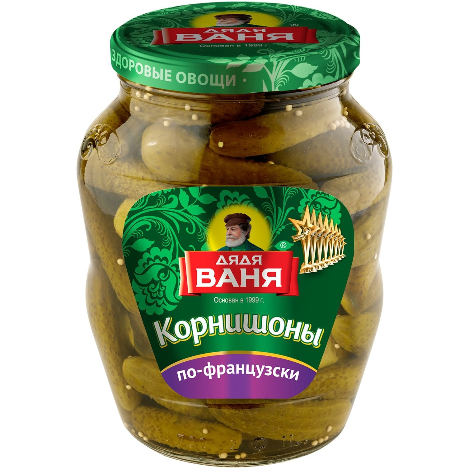 Огурцы Дядя Ваня корнишоны по-Французски 680 г