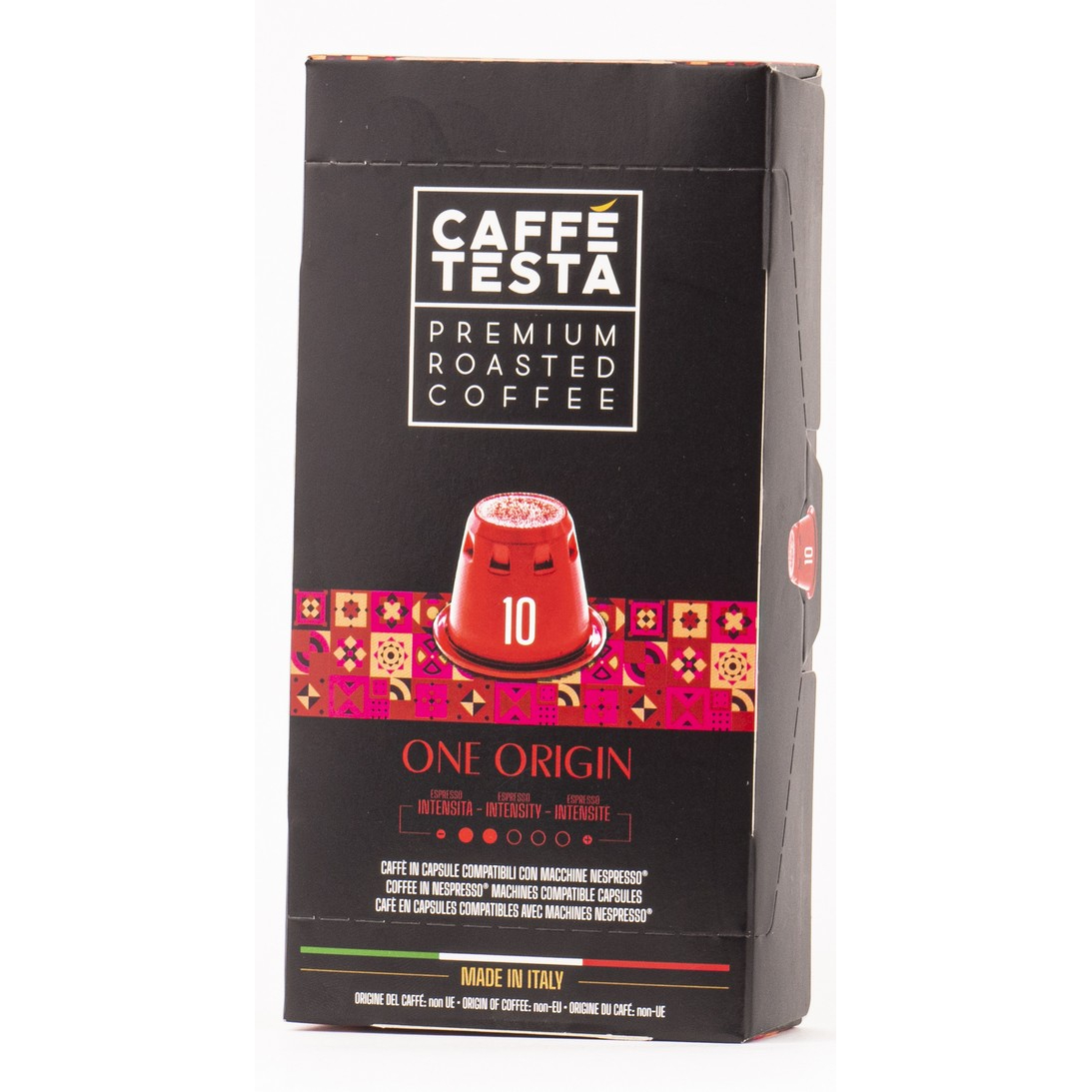 Кофе Caffe Testa One Origin в капсулах 100%, 55 г