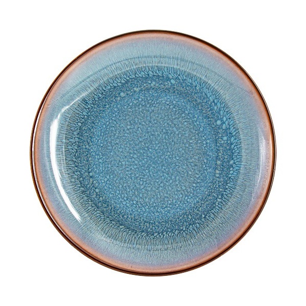 Тарелка закусочная Home and Style Ларимар 21 см, цвет синий - фото 1