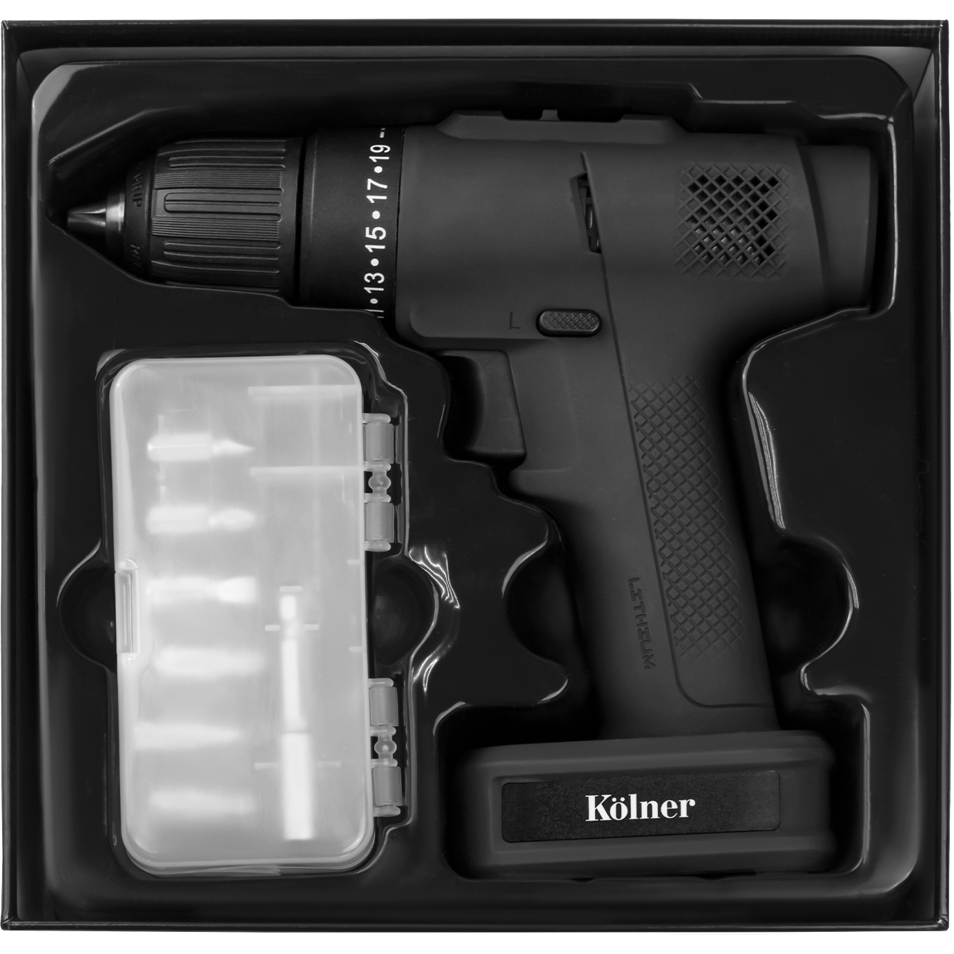 Дрель-шуруповерт Kolner KCD 122BL Anthracite