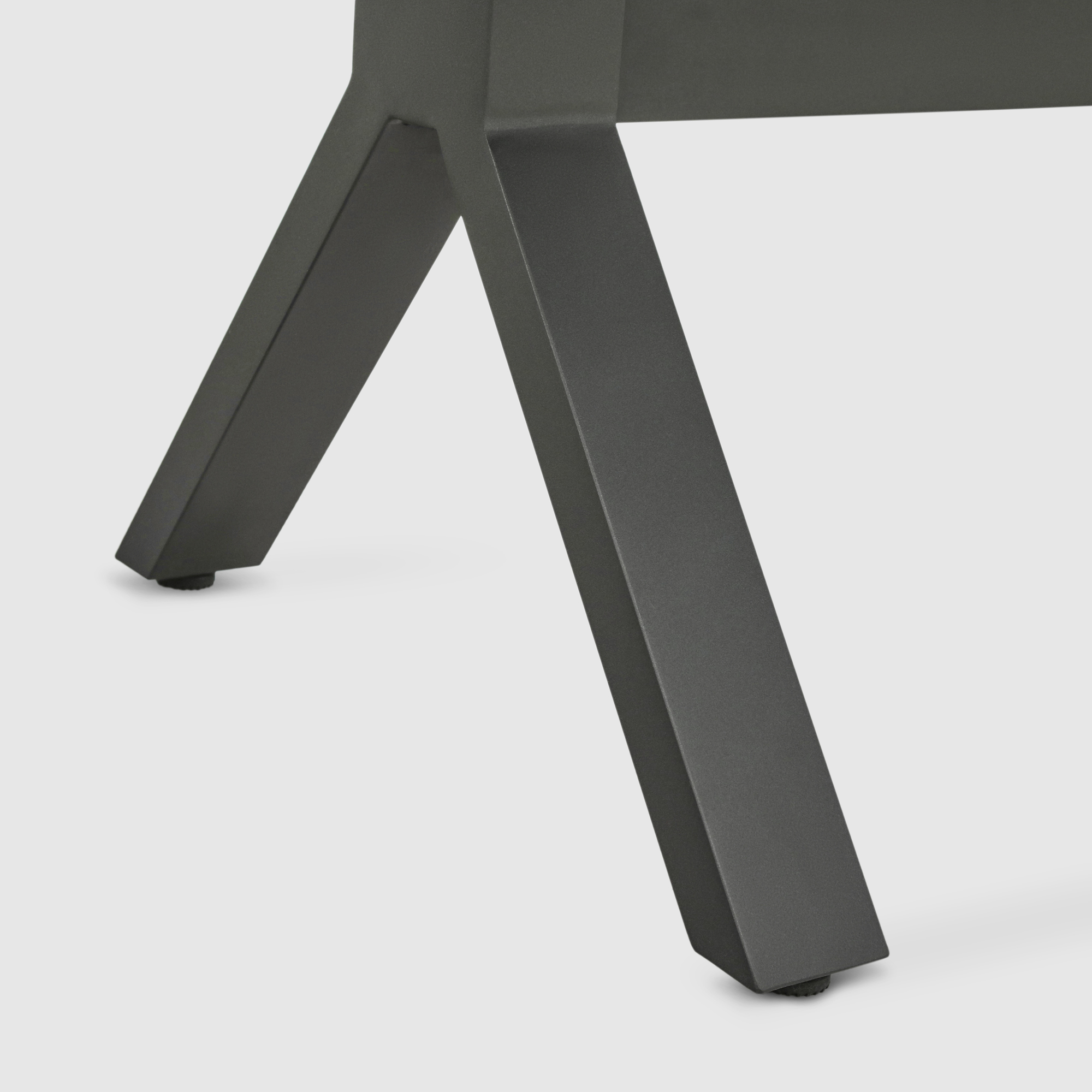 Комплект мебели Bizzotto угольный 11 предметов, цвет серый, размер 56х62х88 - фото 10