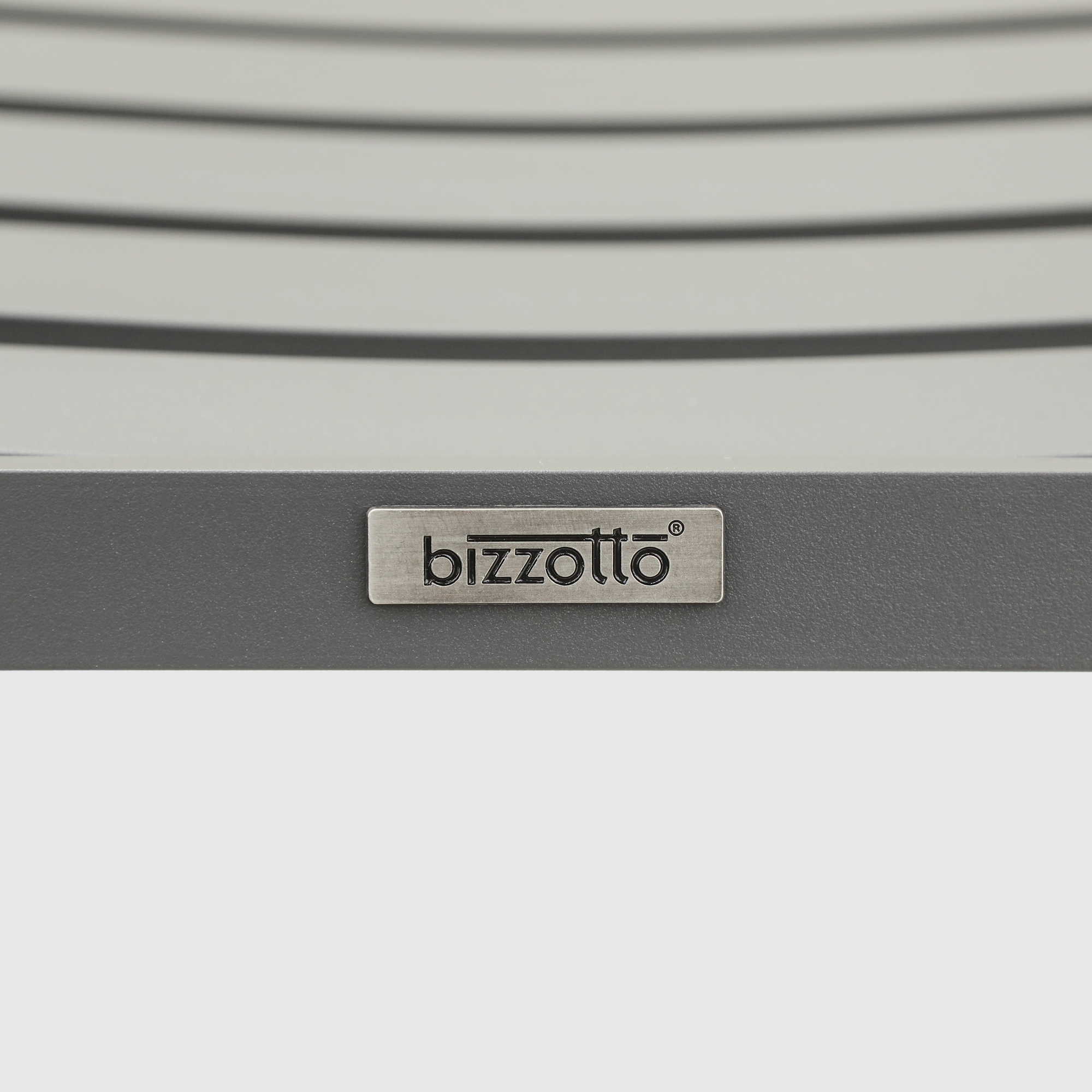 Комплект мебели Bizzotto угольный 11 предметов, цвет серый, размер 56х62х88 - фото 18