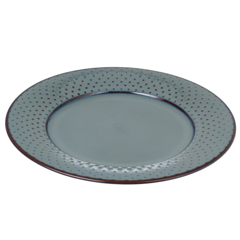 Тарелка обеденная Myatashop Dots 26 см тарелка плоская dots white d 26 см