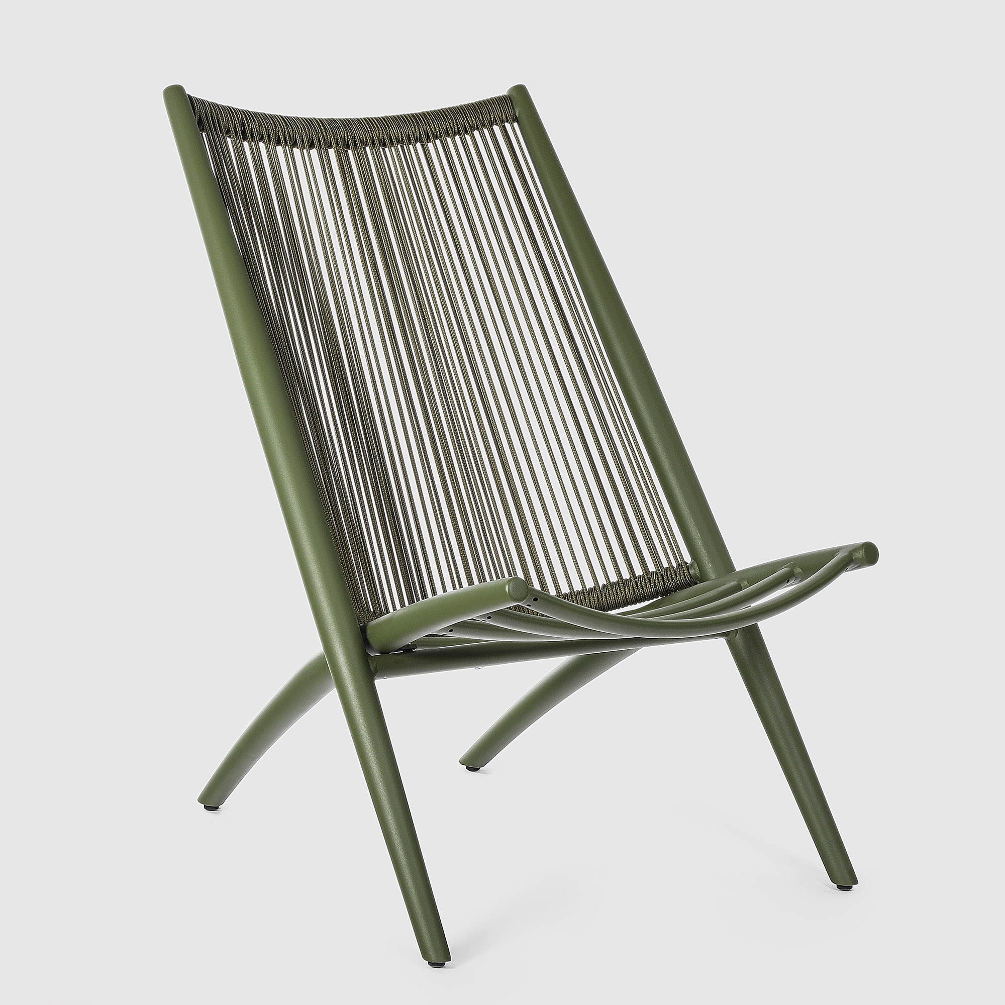 Кресло Bizzotto Aloha зелёное с подушками 66х84х98 см, цвет зелёный - фото 5