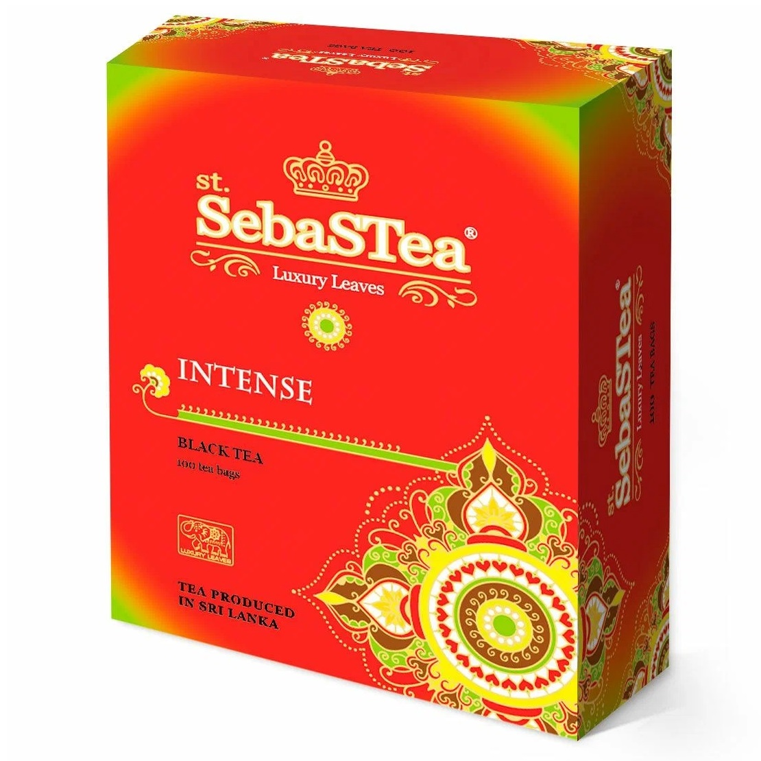 Чай черный SebaSTea Intense 100 шт