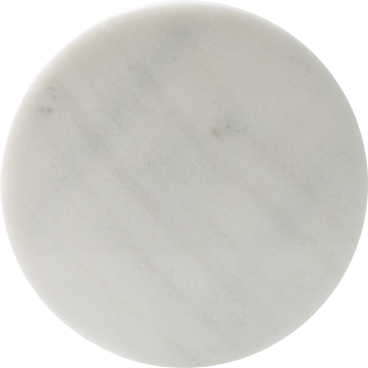 Столик Glasar с белым мрамором 33х33х72 см, цвет серебристый - фото 5