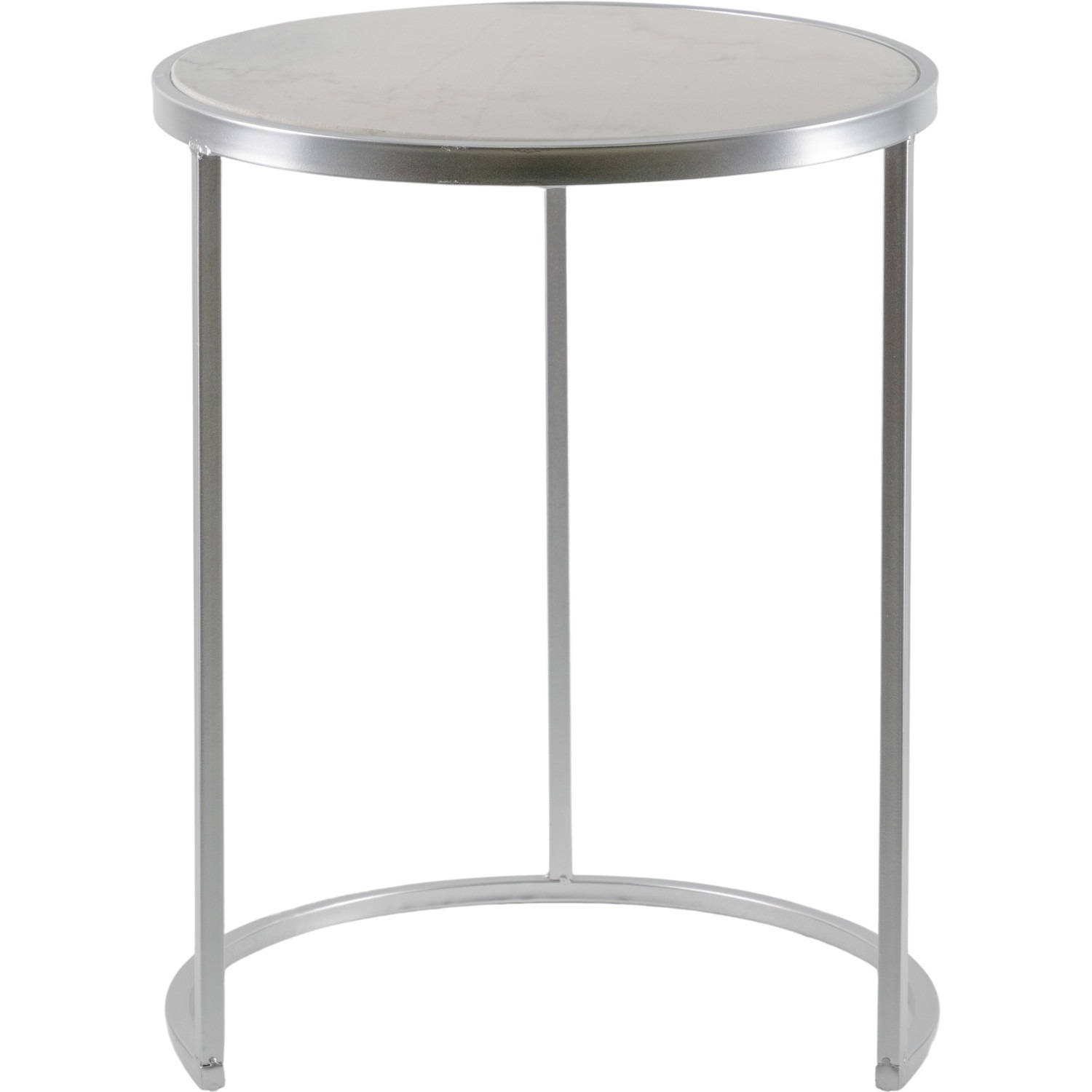 Столик Glasar с белым мрамором 40х40х50 см столик интерьерный glasar 43х43х50 см с белым мрамором