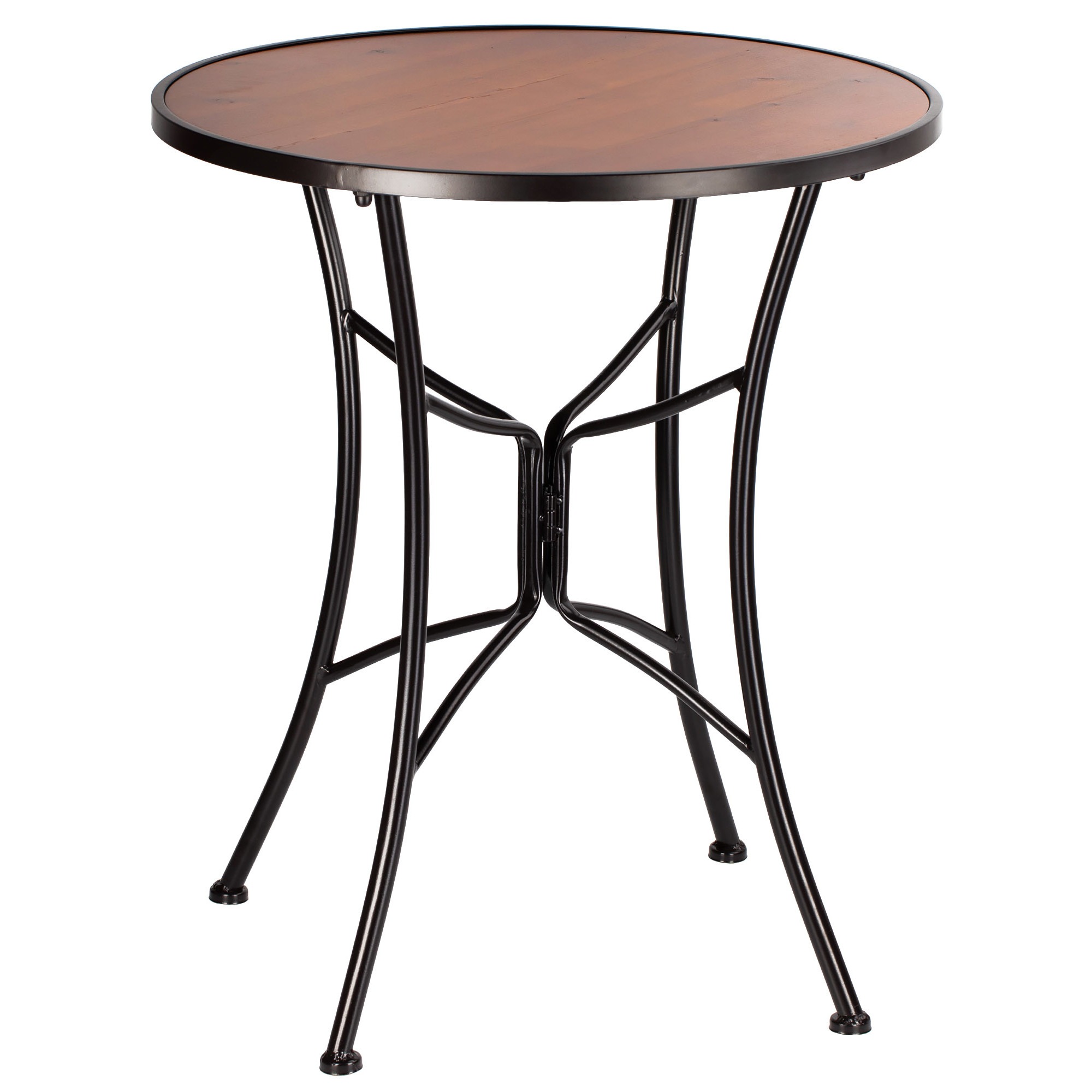 Столик журнальный Glasar чёрный 62х62х69 см стол журнальный мебелик берли 12 мм дуб графит чёрный п0006348