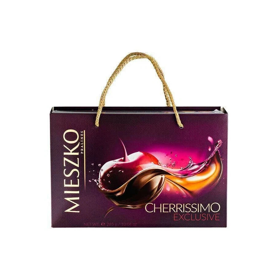 Набор конфет Mieszko Cherrissimo Classic 285 г about lingerie набор бесшовных трусов стрингов мульти серый и молочный