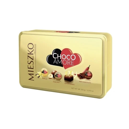 Набор конфет Mieszko Choco Amore 310 г форма для шоколада и конфет konfinetta