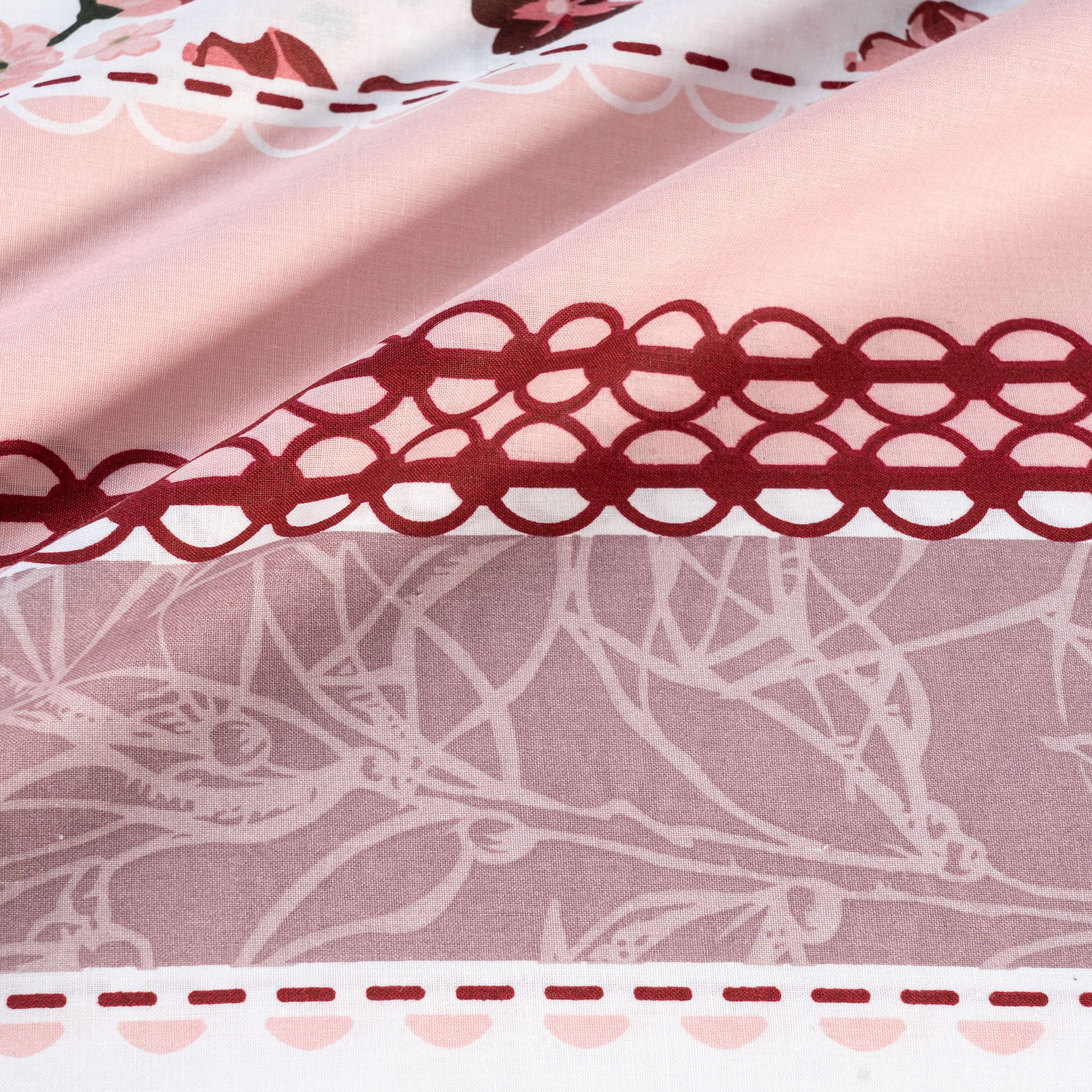 Комплект постельного белья Cassia Рейне полуторный, цвет розовый, размер Полуторный - фото 8