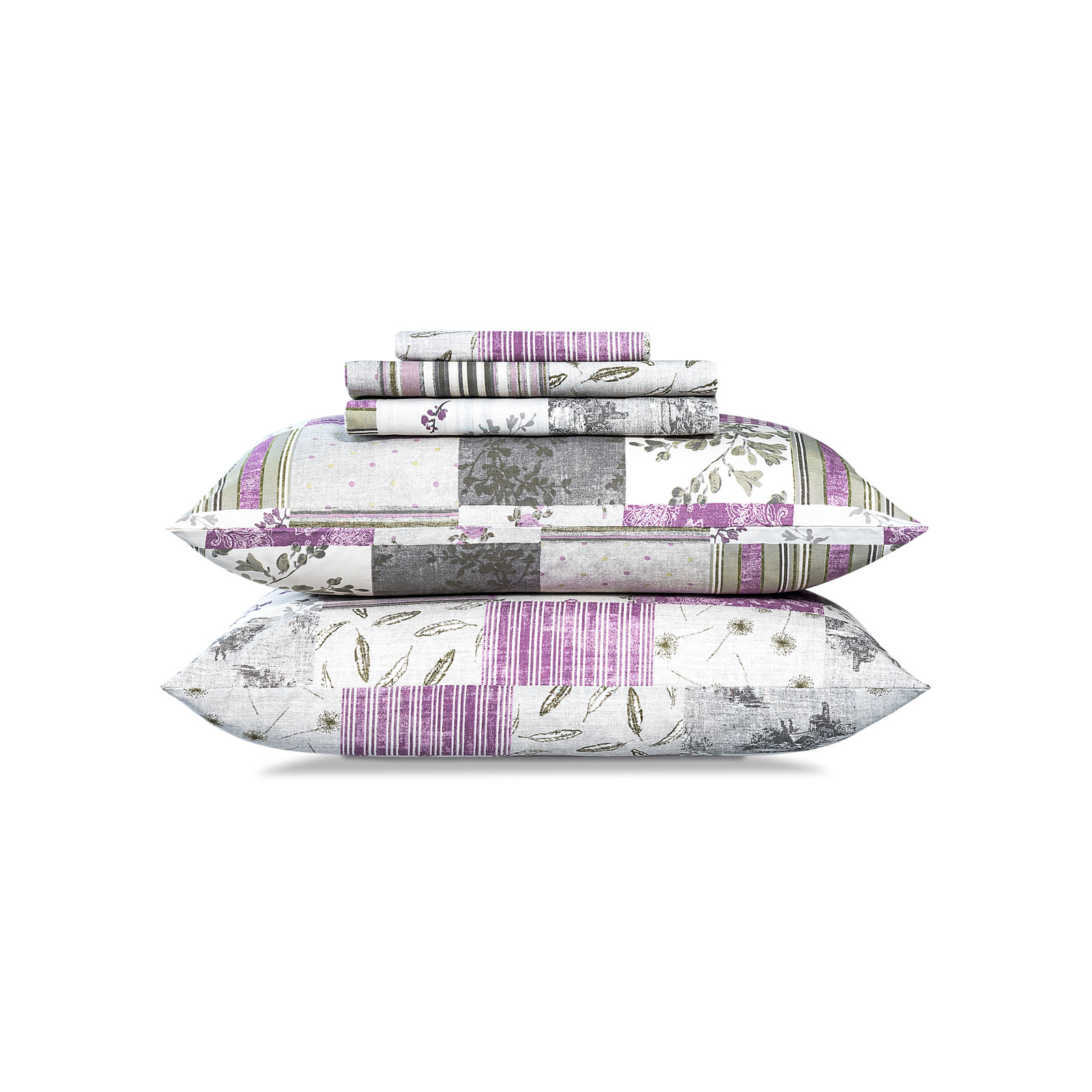 Комплект постельного белья Cassia Вестфолл полуторный, цвет фиолетовый, размер Полуторный - фото 6