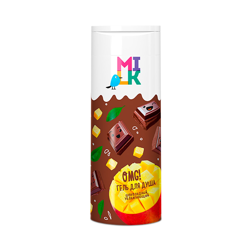 Гель для душа Milk шоколадный увлажняющий 400 мл тон 52 cocoa milk тени