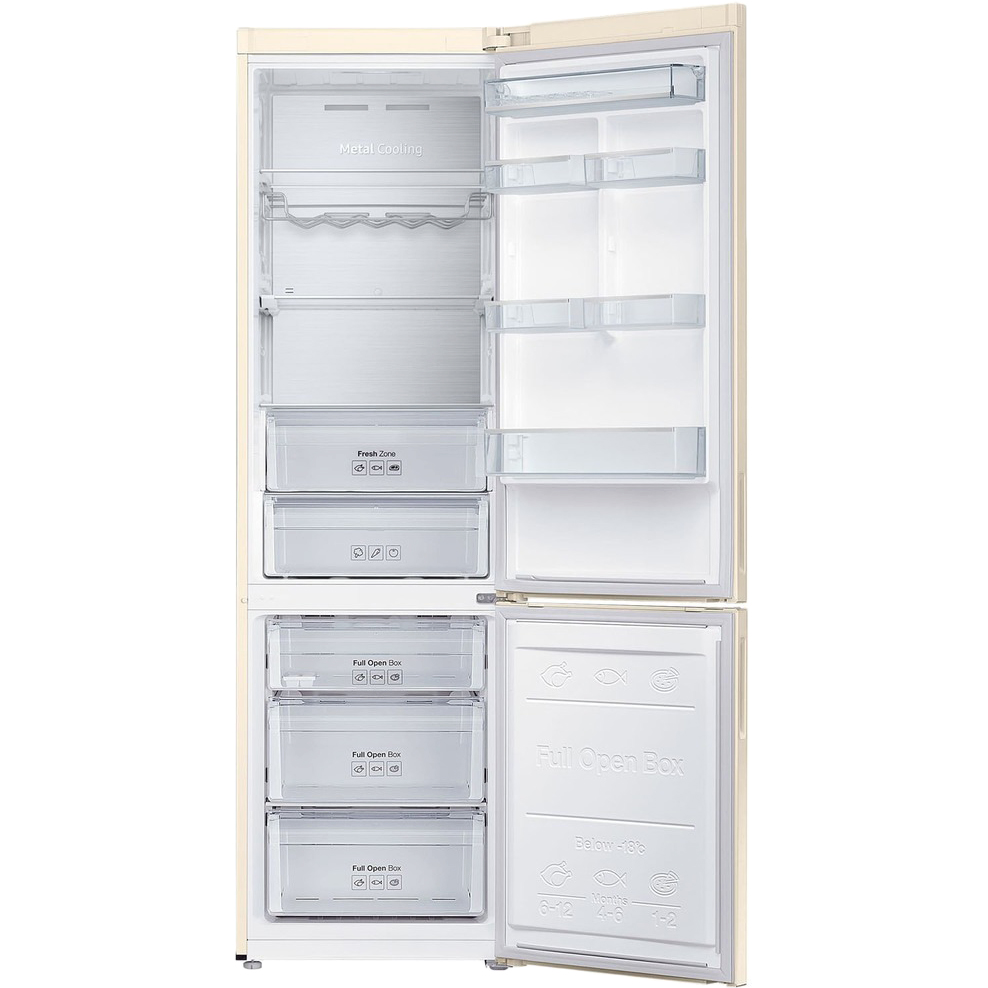 Холодильник Samsung RB37A5491EL, цвет бежевый - фото 5