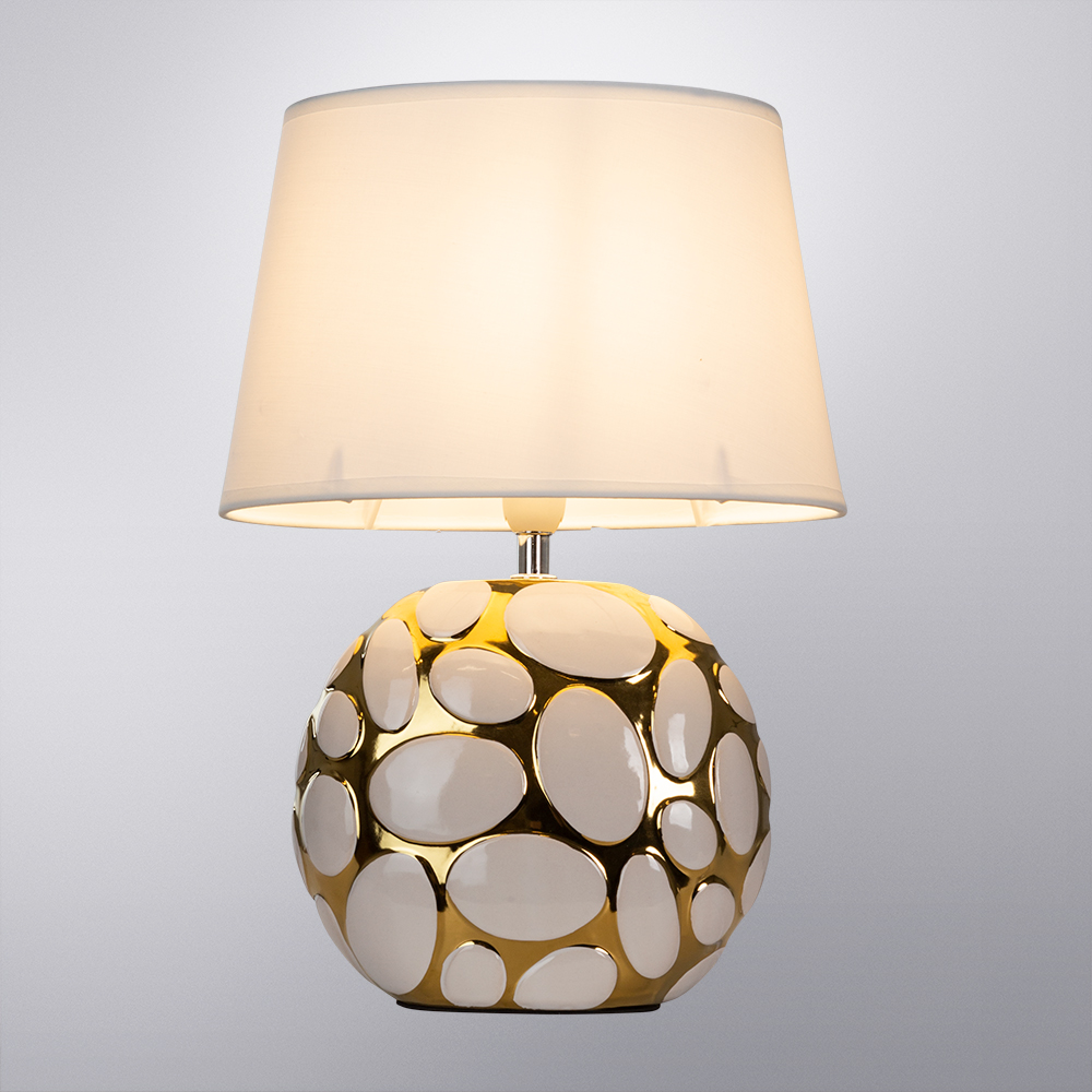 Декоративная настольная лампа Arte Lamp POPPY A4063LT-1GO, цвет 2700-6000 - фото 2