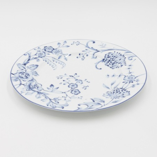 цена Тарелка Porcelana Bogucice Evia Blue 28,5 см