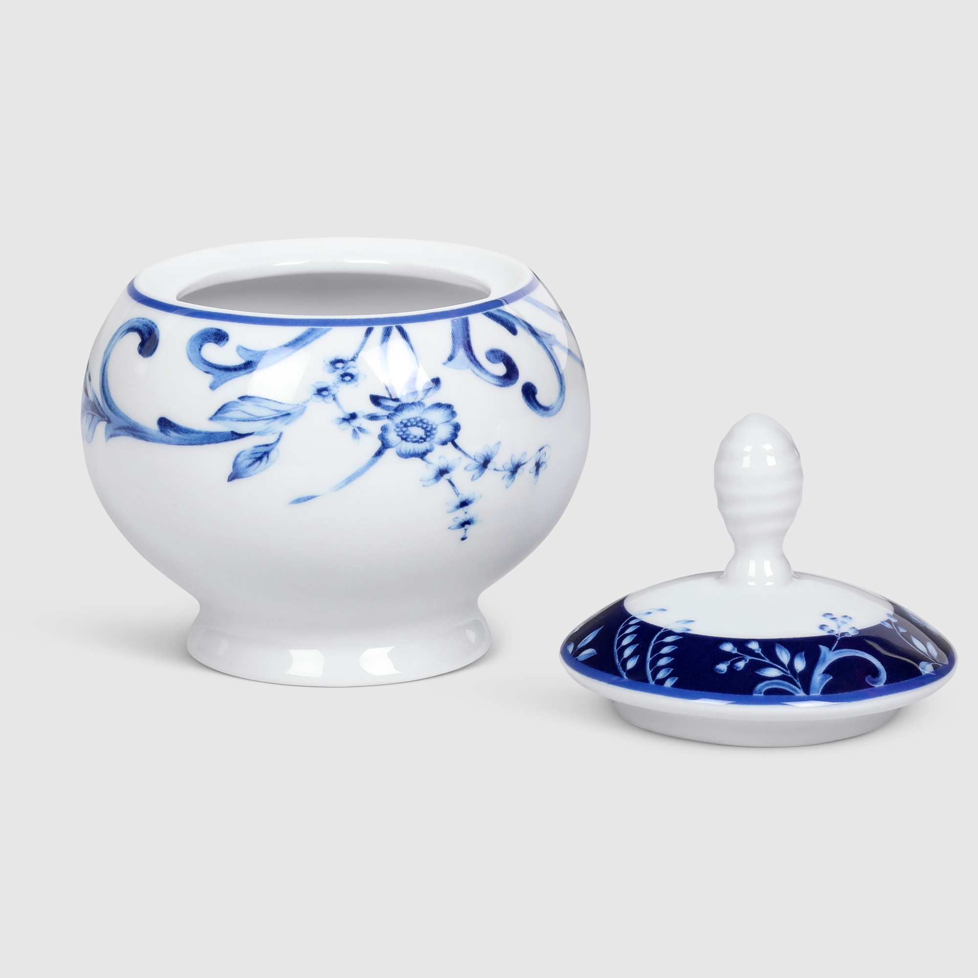 фото Сахарница porcelana bogucice evia blue 200 мл