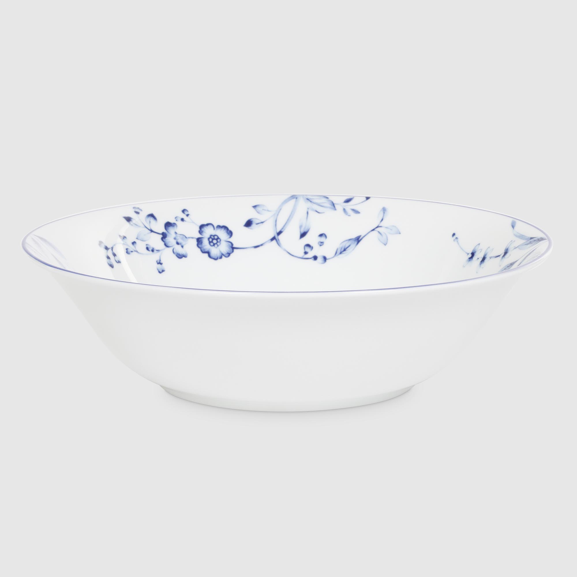 цена Салатник Porcelana Bogucice Evia Blue 25 см