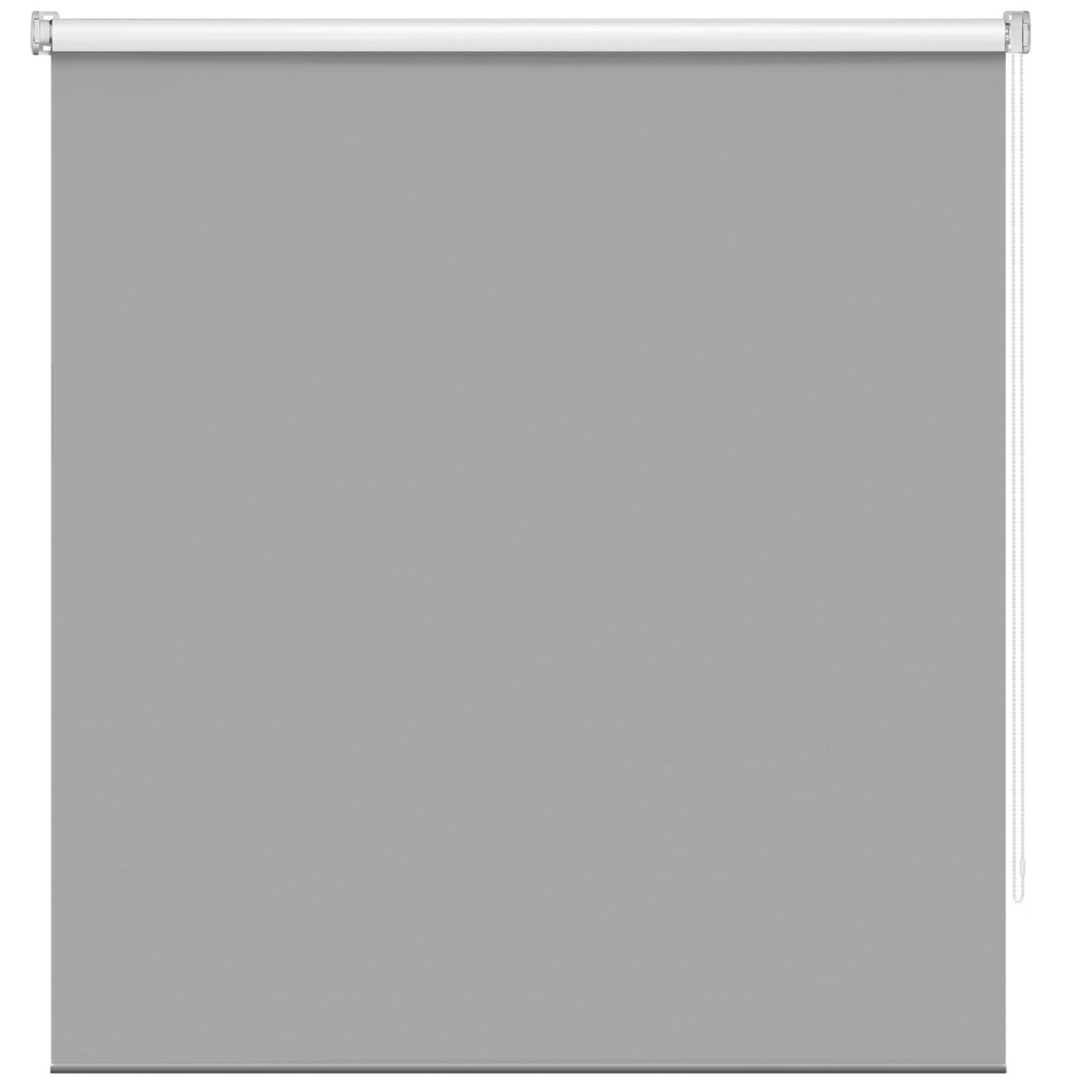 фото Рулонная штора decofest блэкаут штрих серый 120/160 см