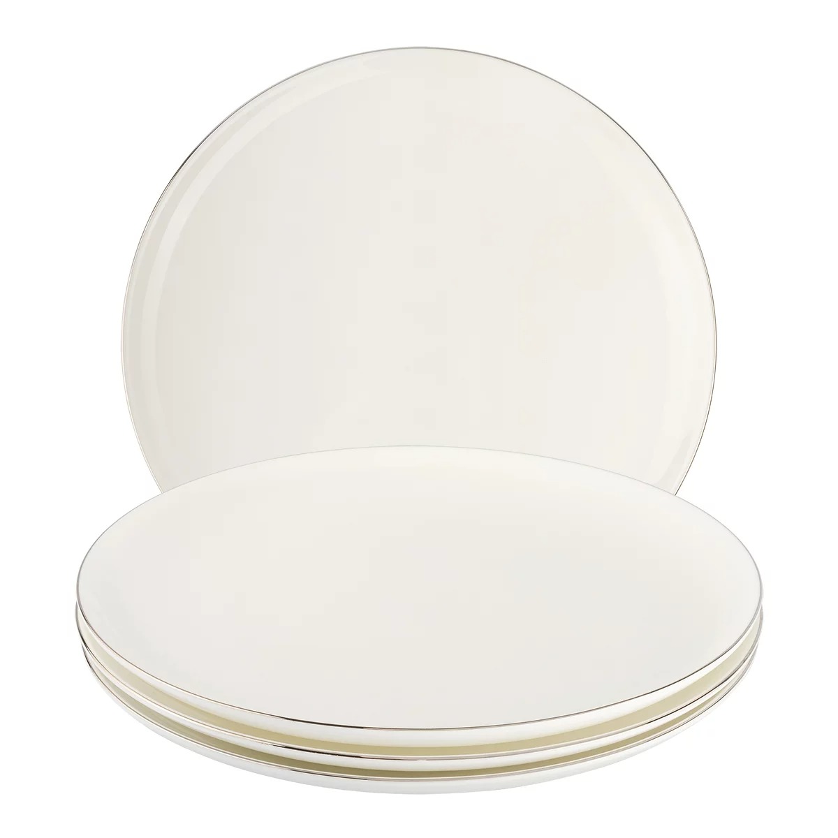 Набор тарелок обеденных Gipfel Platinum 26 см 4 шт набор обеденных тарелок anna lafarg primaver белый розамунда