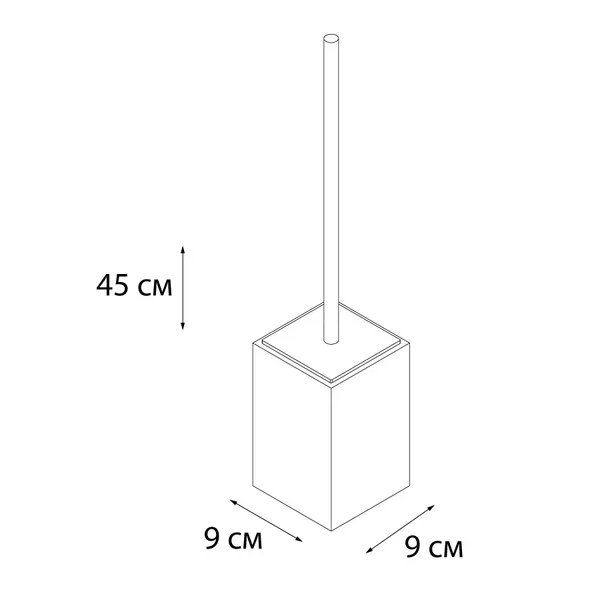 Ерш напольный Fixsen Gusto FX-300-5 Вид№2