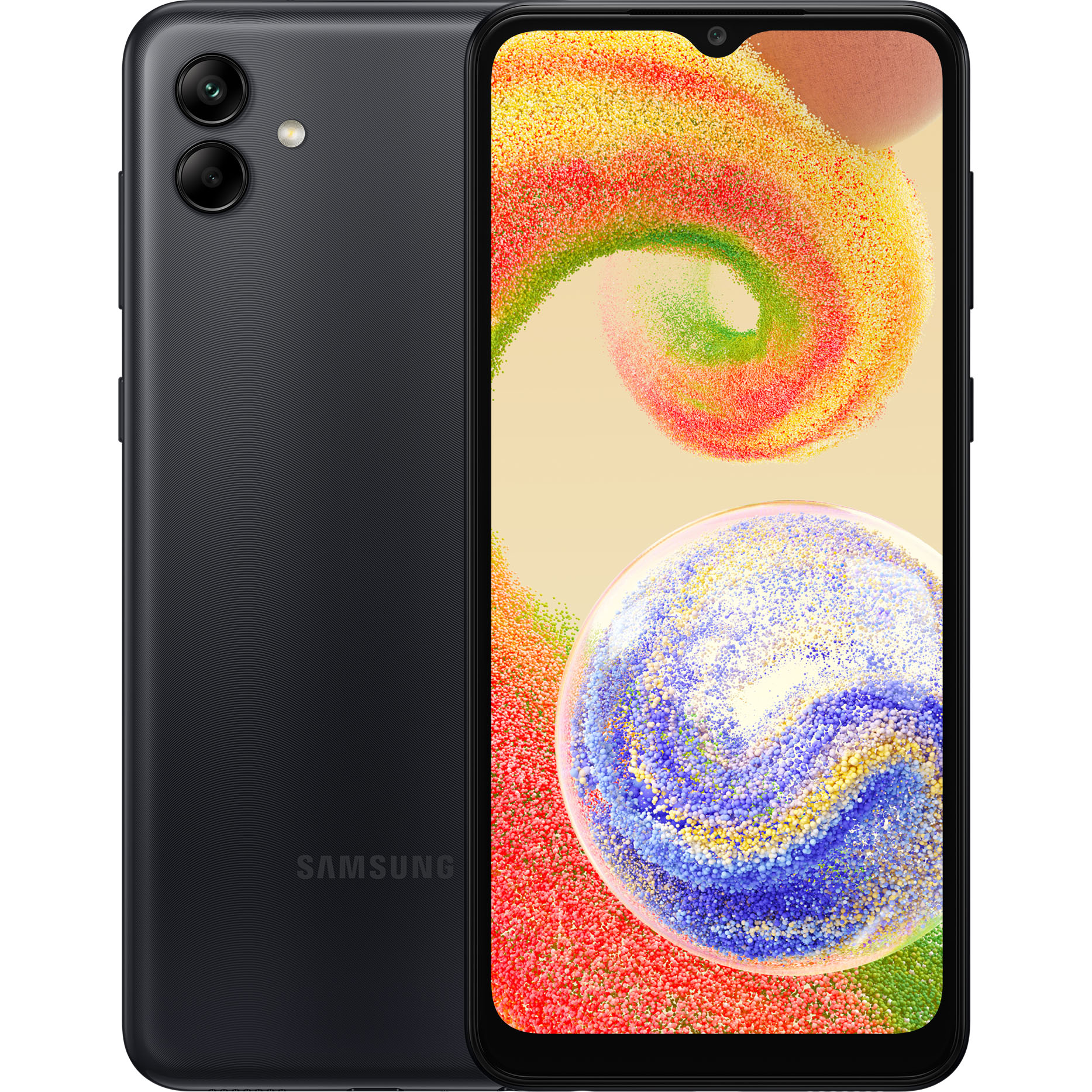 Смартфон Samsung Galaxy A04 3+32 ГБ черный