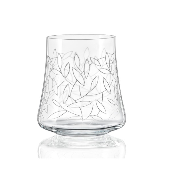 Набор стаканов Crystalex Экстра 400 мл листья 6 шт